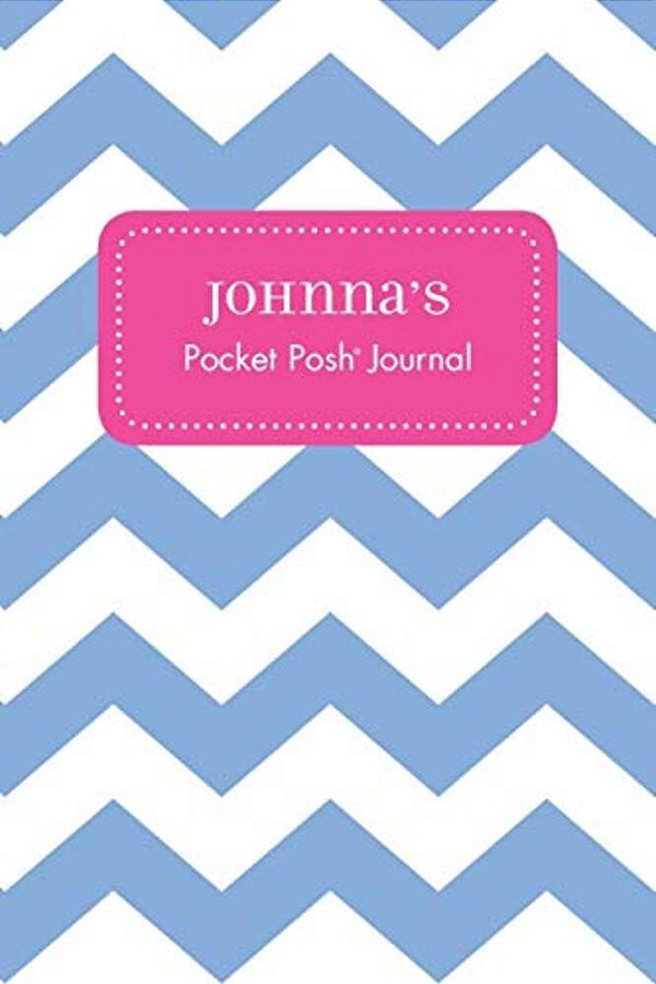 Johnna's Pocket Posh Journal, Chevron-..