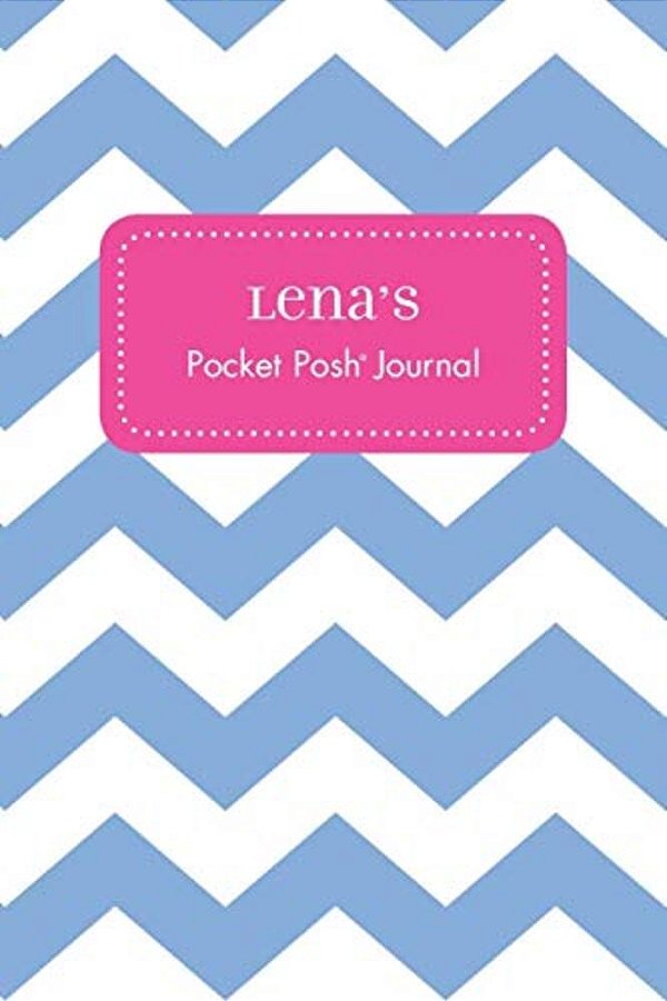 Lena's Pocket Posh Journal, Chevron-..