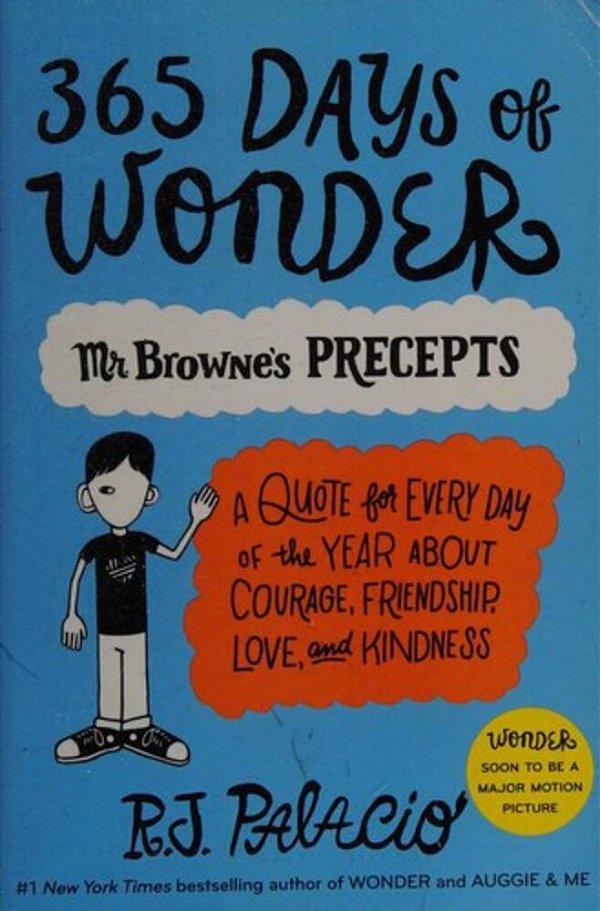 365 Days Of Wonder: Mr. Browne's Precepts-..