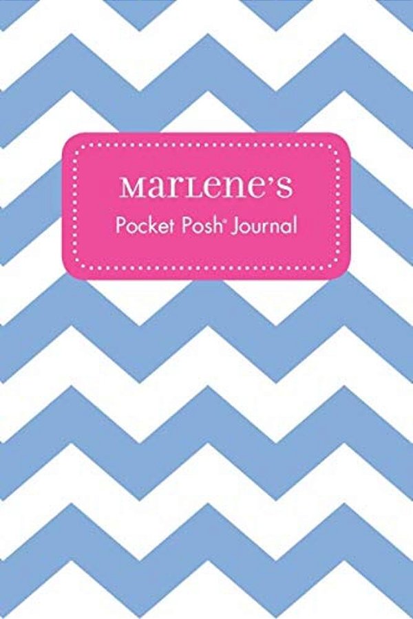 Marlene's Pocket Posh Journal, Chevron-..