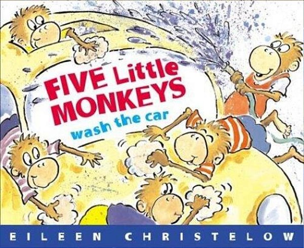 Five Little Monkeys Wash The Car-..