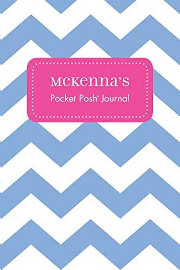 Mckenna's Pocket Posh Journal, Chevron-..