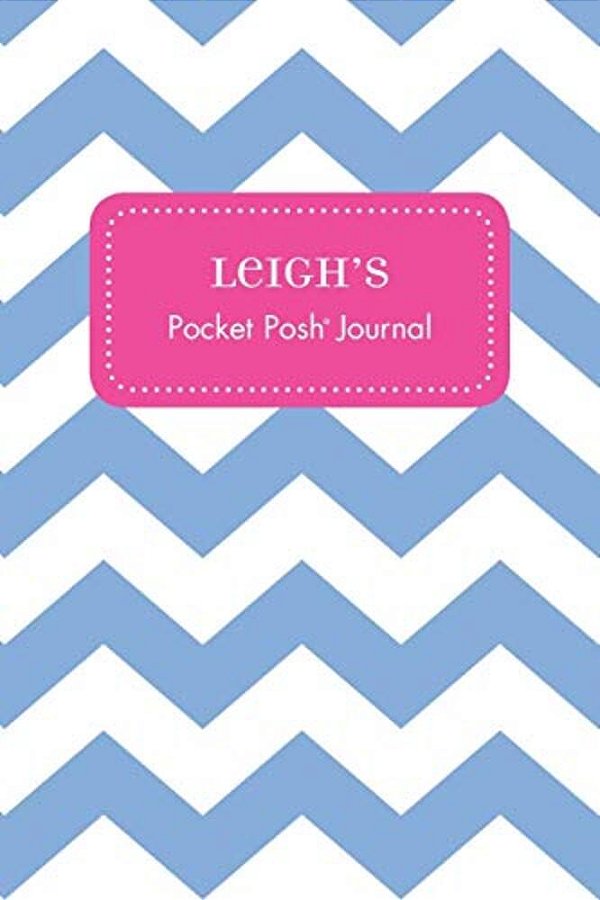 Leigh's Pocket Posh Journal, Chevron-..
