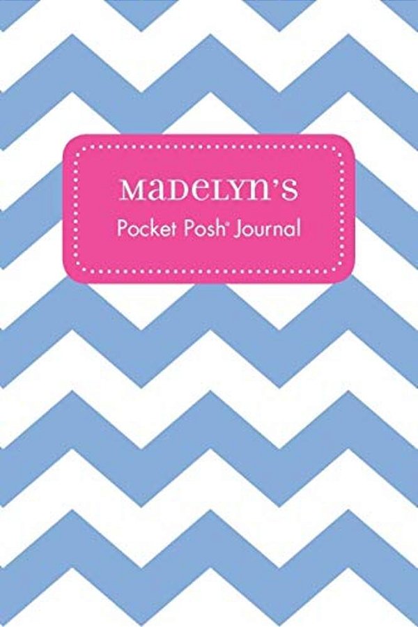 Madelyn's Pocket Posh Journal, Chevron-..
