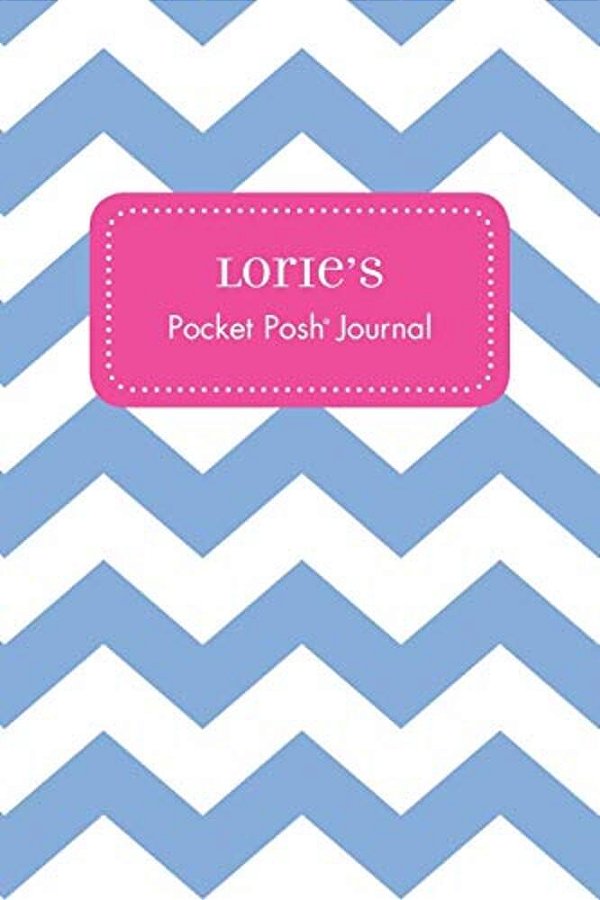 Lorie's Pocket Posh Journal, Chevron-..