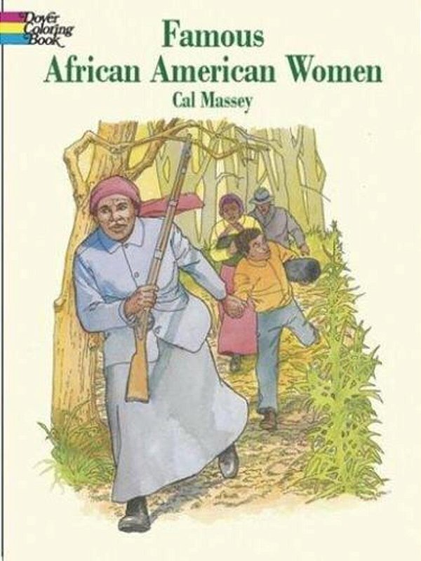 Famous African-American Women Coloring Book-..