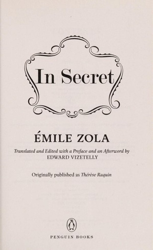 In Secret (Movie Tie-In)-..