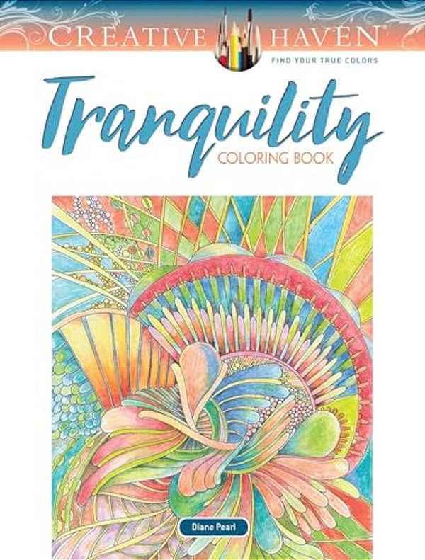 Creative Haven Tranquility Coloring Book-..