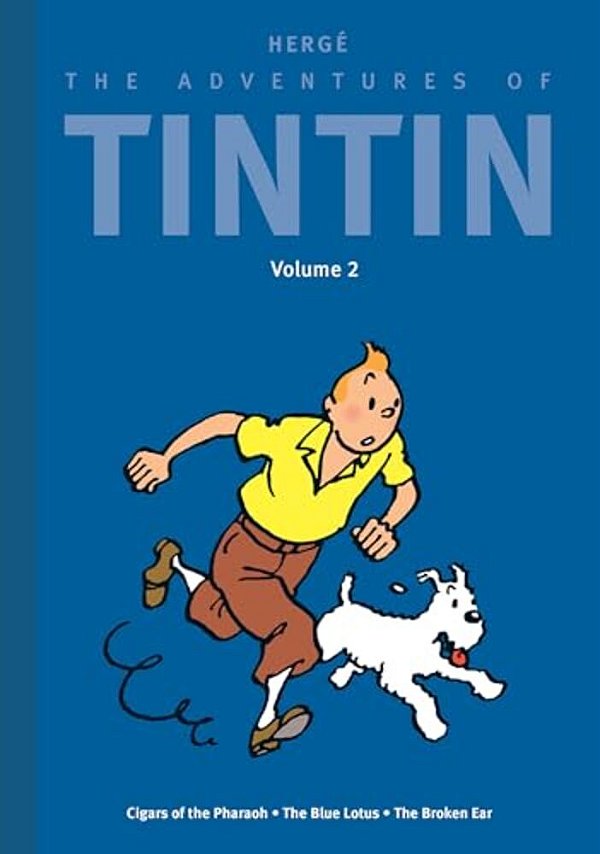 The Adventures Of Tintin: Volume 2: Cigars Of The Pharaoh/The Blue Lotus/The Broken Ear-..