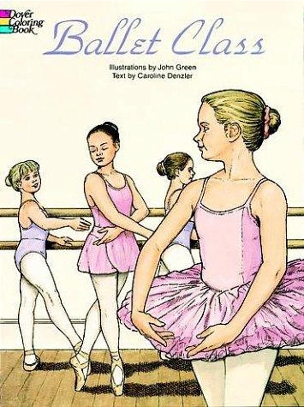 Ballet Class Coloring Book-..