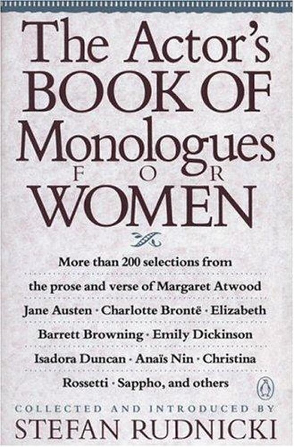 The Actor's Book Of Monologues For Women-..