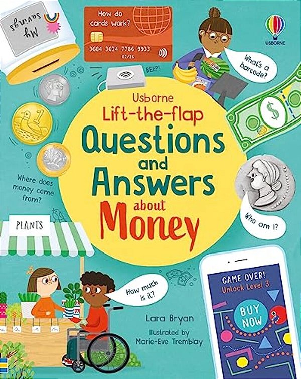 Lift-The-flap Questions And Answers About Money-..