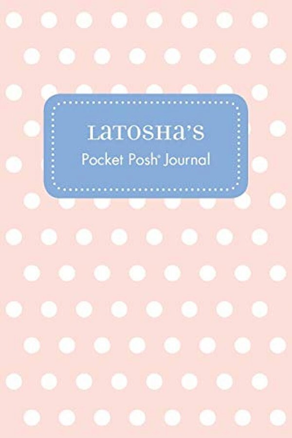 Latosha's Pocket Posh Journal, Polka Dot-..