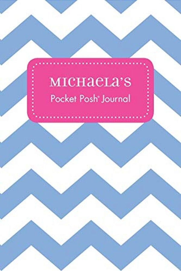 Michaela's Pocket Posh Journal, Chevron-..
