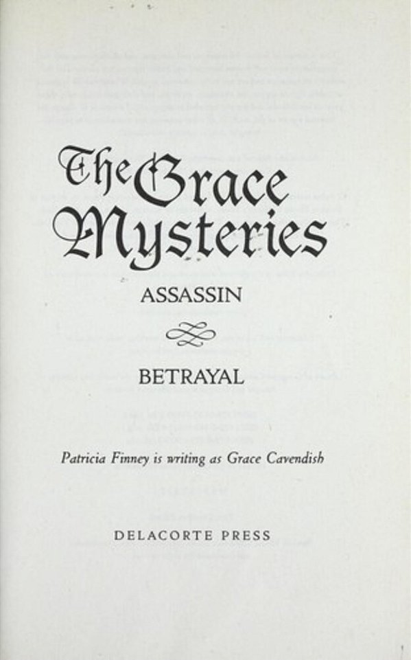 The Grace Mysteries: Assassin & Betrayal-..