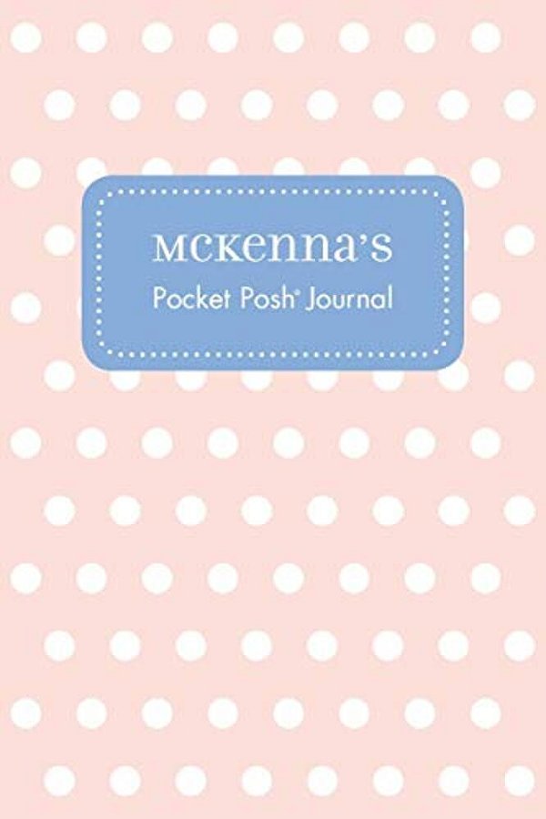 Mckenna's Pocket Posh Journal, Polka Dot-..