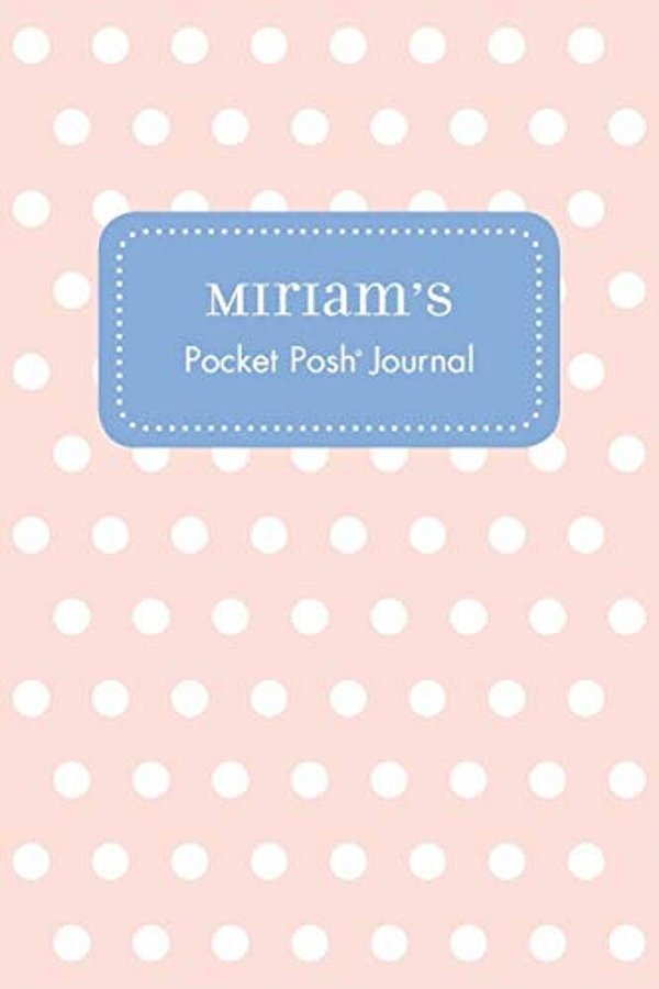 Miriam's Pocket Posh Journal, Polka Dot-..
