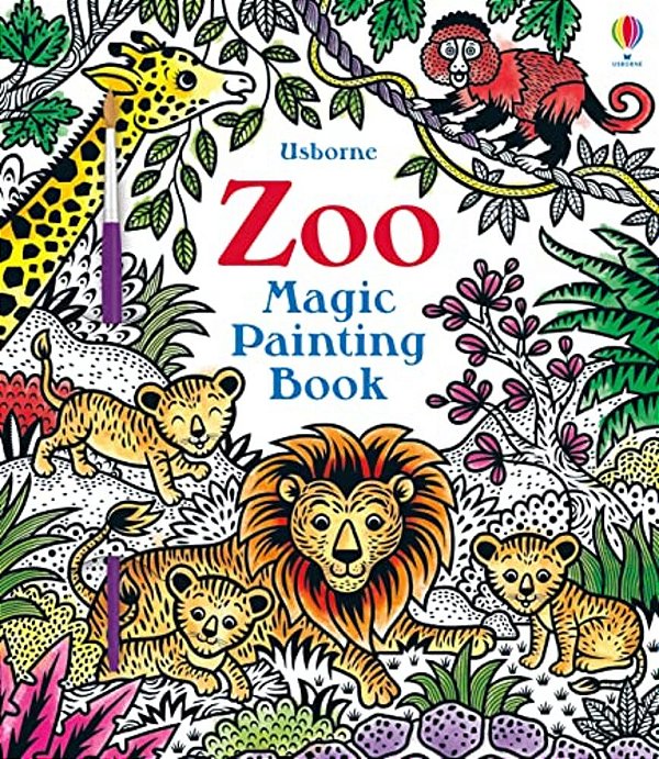 Zoo Magic Painting Book-..