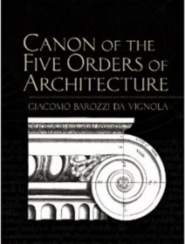 Canon Of The Five Orders Of Architecture-..