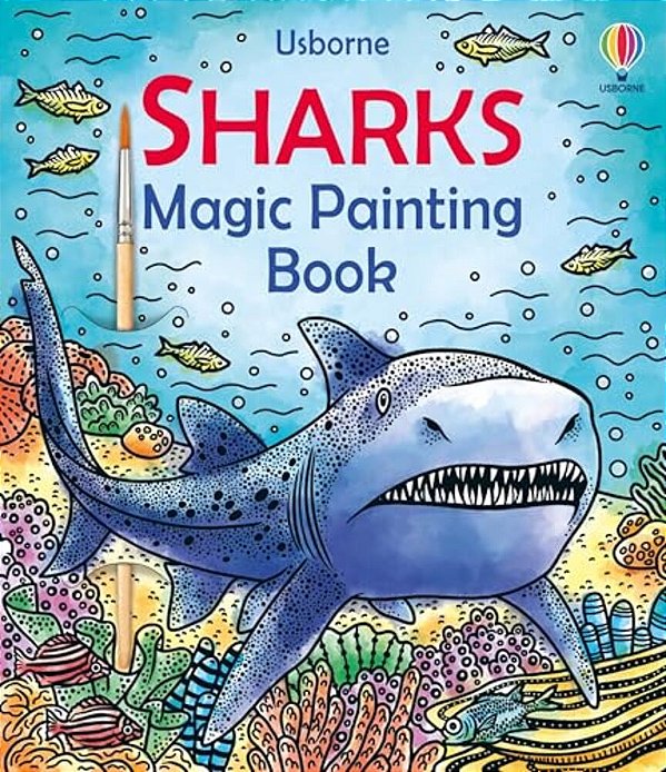 Sharks Magic Painting Book-..