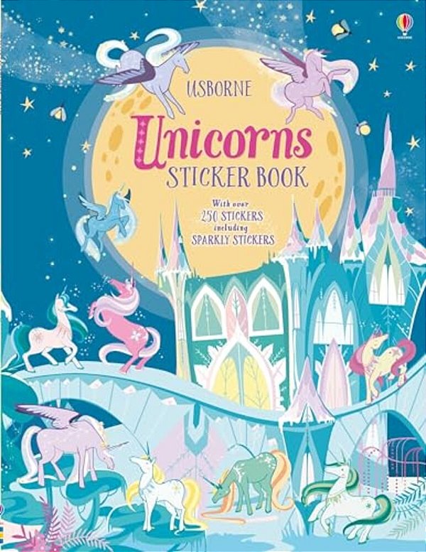 Unicorns Sticker Book-..