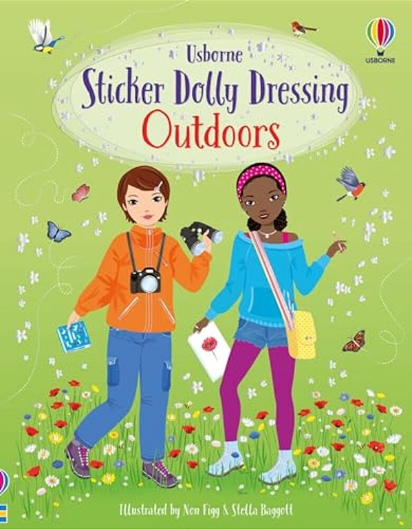 Sticker Dolly Dressing Outdoors-..