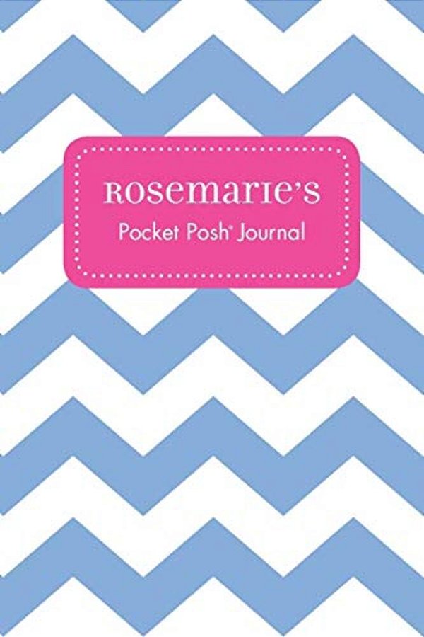 Rosemarie's Pocket Posh Journal, Chevron-..