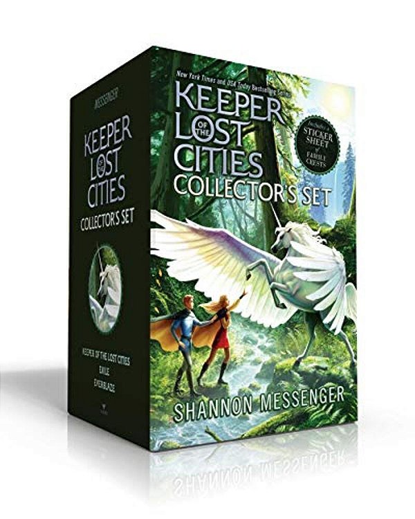 Keeper Of The Lost Cities Collector's Set (Includes A Sticker Sheet Of Family Crests) (Boxed Set): Keeper Of The Lost Cities; Exile; Everblaze-..