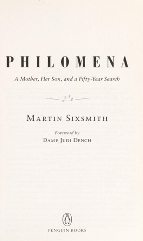 Philomena (Movie Tie-In): A Mother, Her Son, And A Fifty-Year Search-..