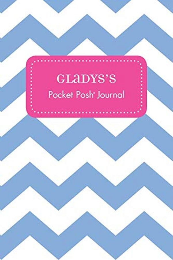 Gladys's Pocket Posh Journal, Chevron-..