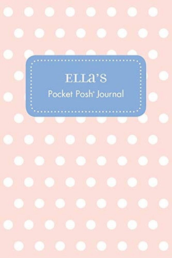 Ella's Pocket Posh Journal, Polka Dot-..