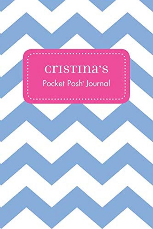 Cristina's Pocket Posh Journal, Chevron-..