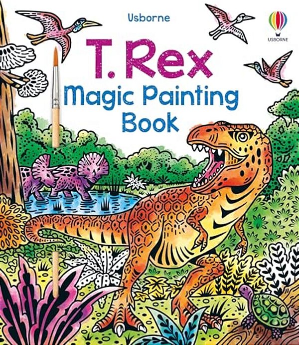 T. Rex Magic Painting Book-..