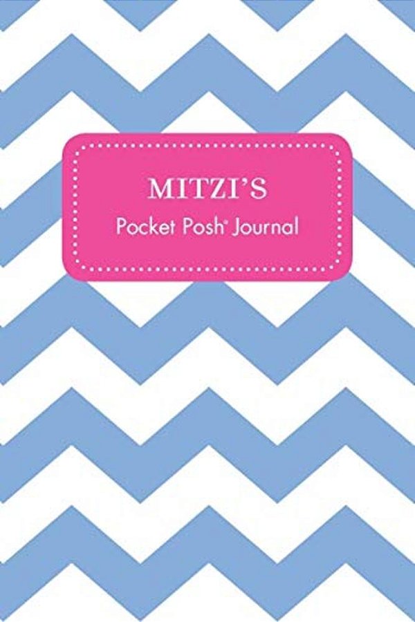Mitzi's Pocket Posh Journal, Chevron-..