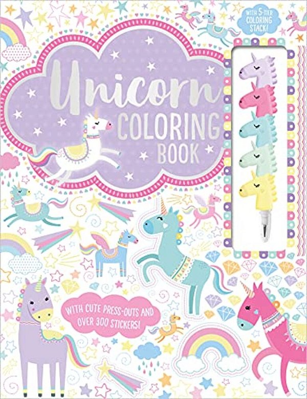 Unicorn Coloring Book-..