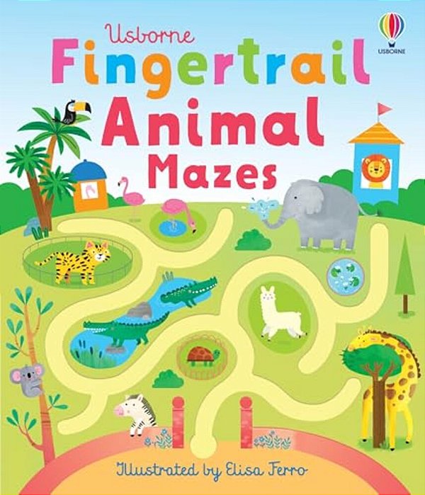 Fingertrail Animal Mazes-..