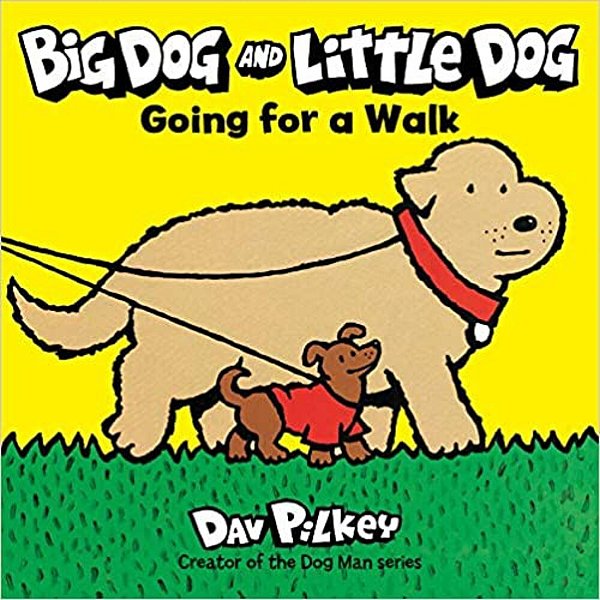Big Dog And Little Dog Going For A Walk Board Book-..