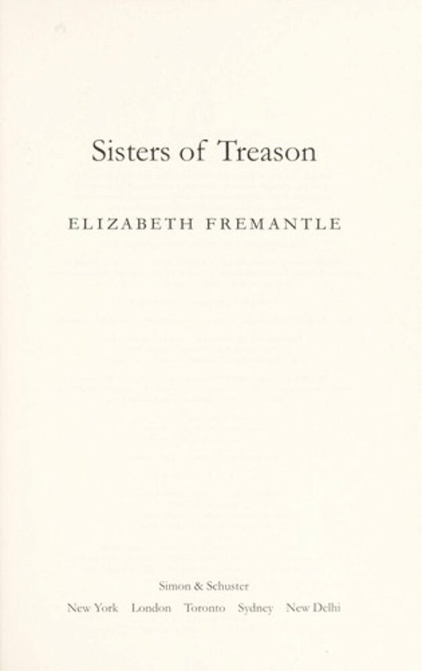 Sisters Of Treason-..