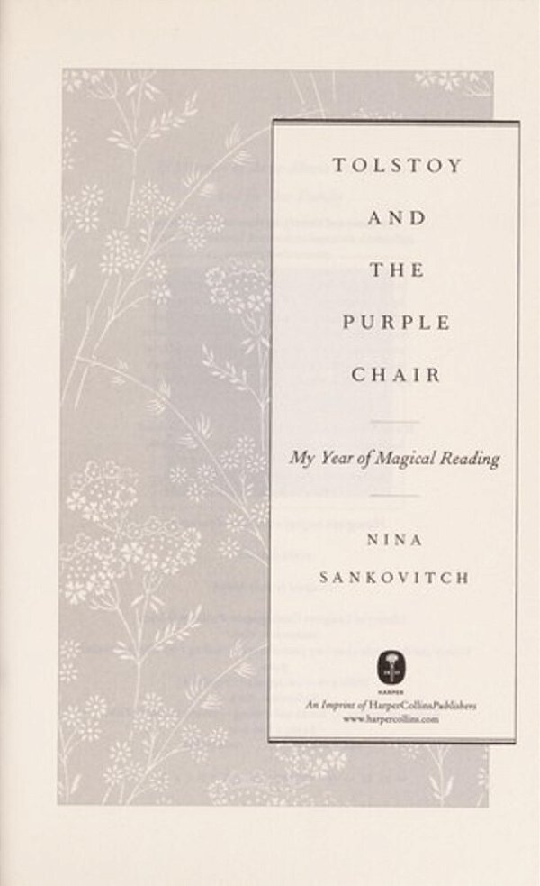 Tolstoy And The Purple Chair-..