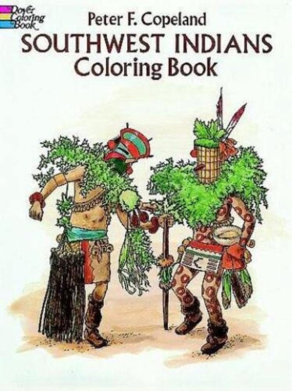 Southwest Indians Coloring Book-..