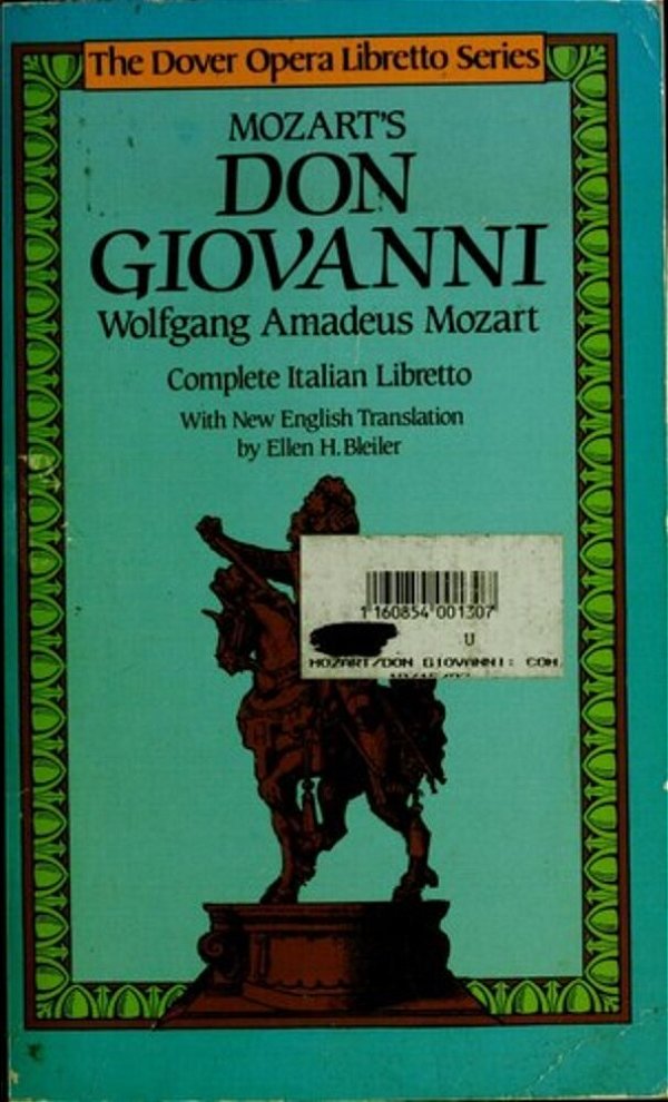 Mozart's Don Giovanni (Opera Libretto Series)-..