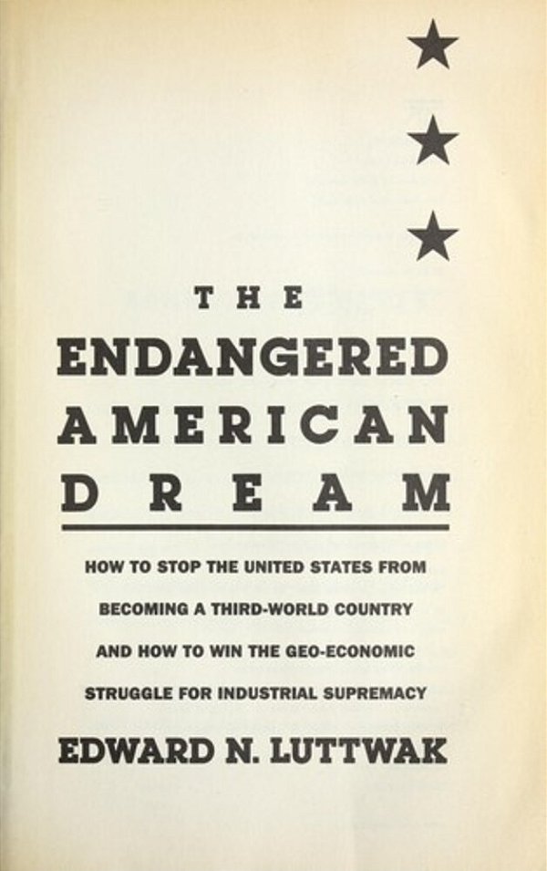 Endangered American Dream-..