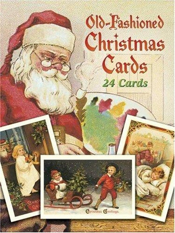 Old-Fashioned Christmas Cards: 24 Cards-..