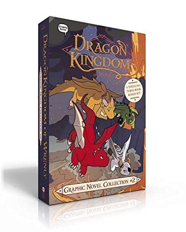 Dragon Kingdom Of Wrenly Graphic Novel Collection #2 (Boxed Set): Ghost Island; Inferno New Year; Ice Dragon-..