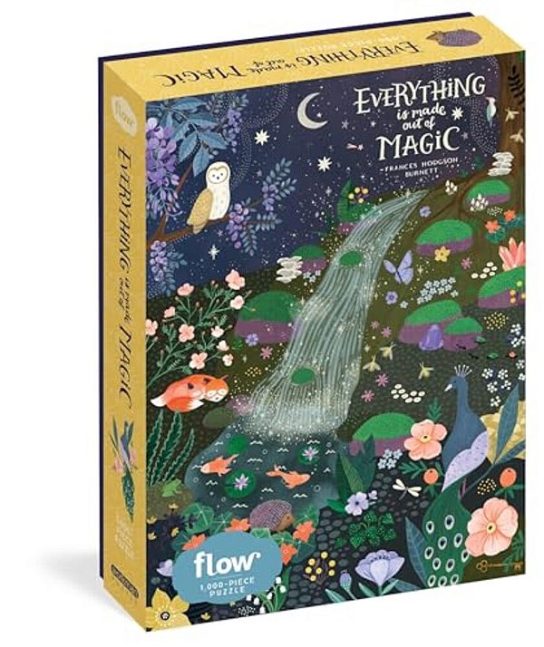Everything Is Made Out Of Magic 1,000-Piece Puzzle (Flow): For Adults Families Picture Quote Mindfulness Game Gift Jigsaw 26 3/8" X 18 7/8"-..