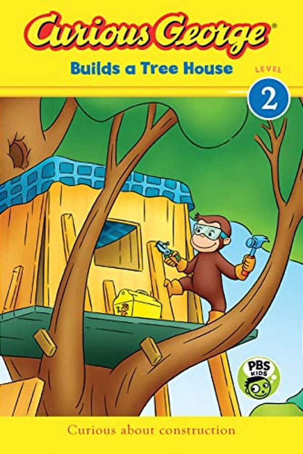 Curious George Builds A Tree House-..