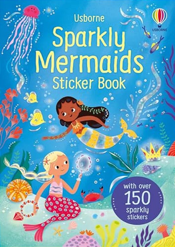 Sparkly Mermaids Sticker Book-..