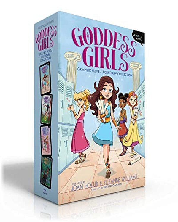 Goddess Girls Graphic Novel Legendary Collection (Boxed Set): Athena The Brain Graphic Novel; Persephone The Phony Graphic Novel; Aphrodite The Beauty-..