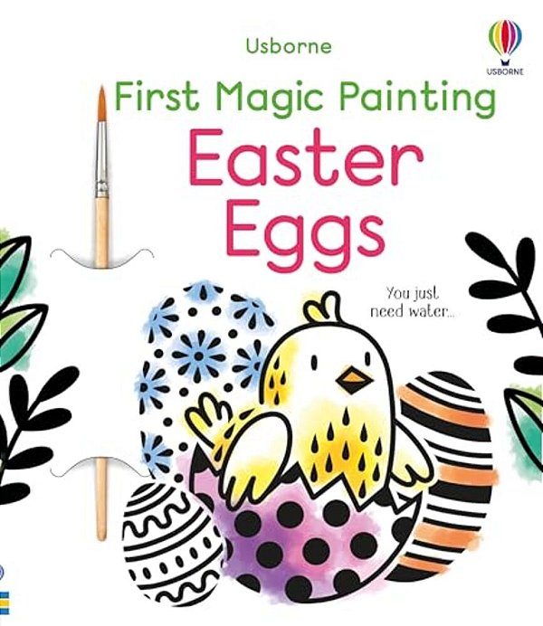 First Magic Painting Easter Eggs-..
