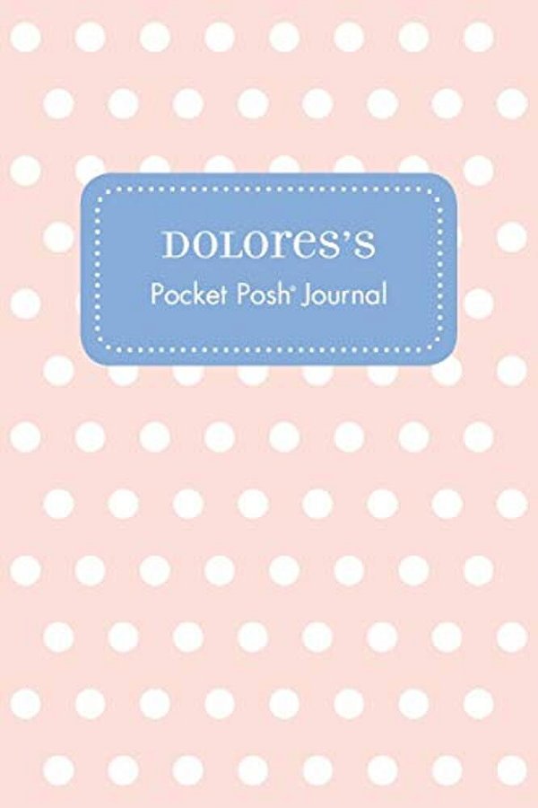 Dolores's Pocket Posh Journal, Polka Dot-..